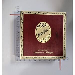 Empty Cigar box for Crafts Storage Purse Making Guitars Juggling Trinkets Herb